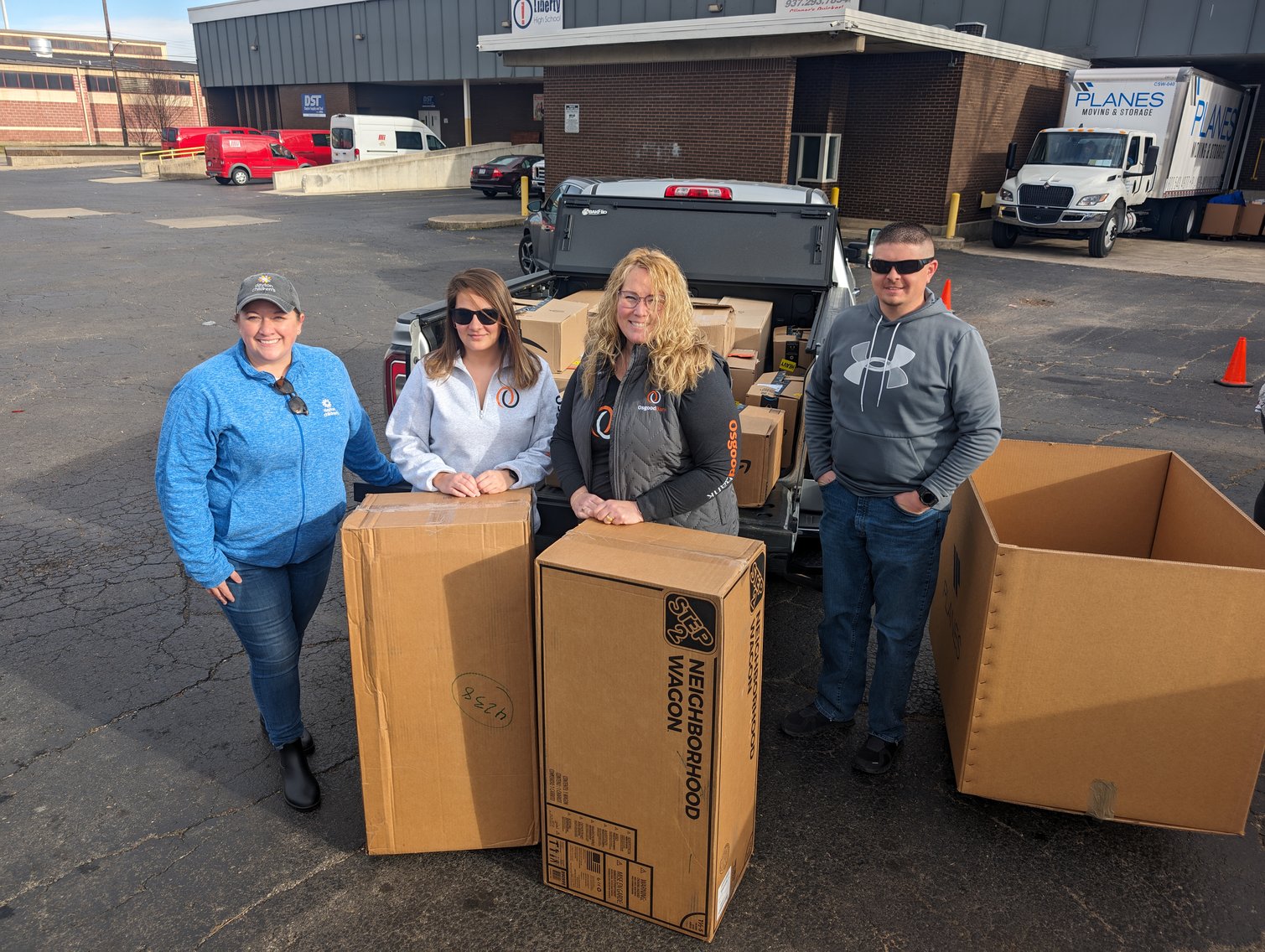Brightening the Lives of Children Osgood Bank's Toy Donation to Dayton